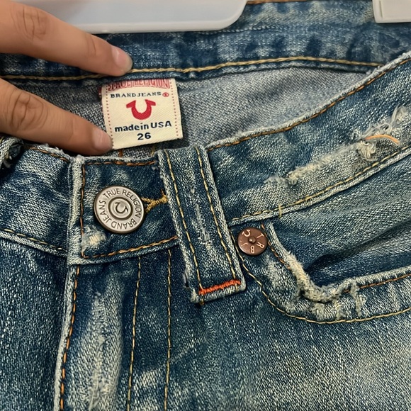 True religion distressed jeans - Picture 2 of 3